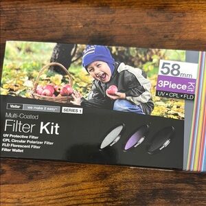 Vivitar Multi-Coated Filter Kit 58mm